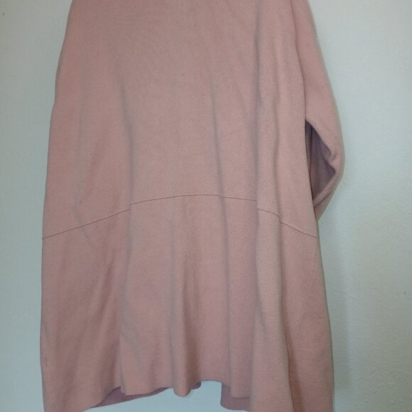 UGC Paprika  Soft Pink Long Sweater Duster with pockets size 24/26 - Picture 4 of 12